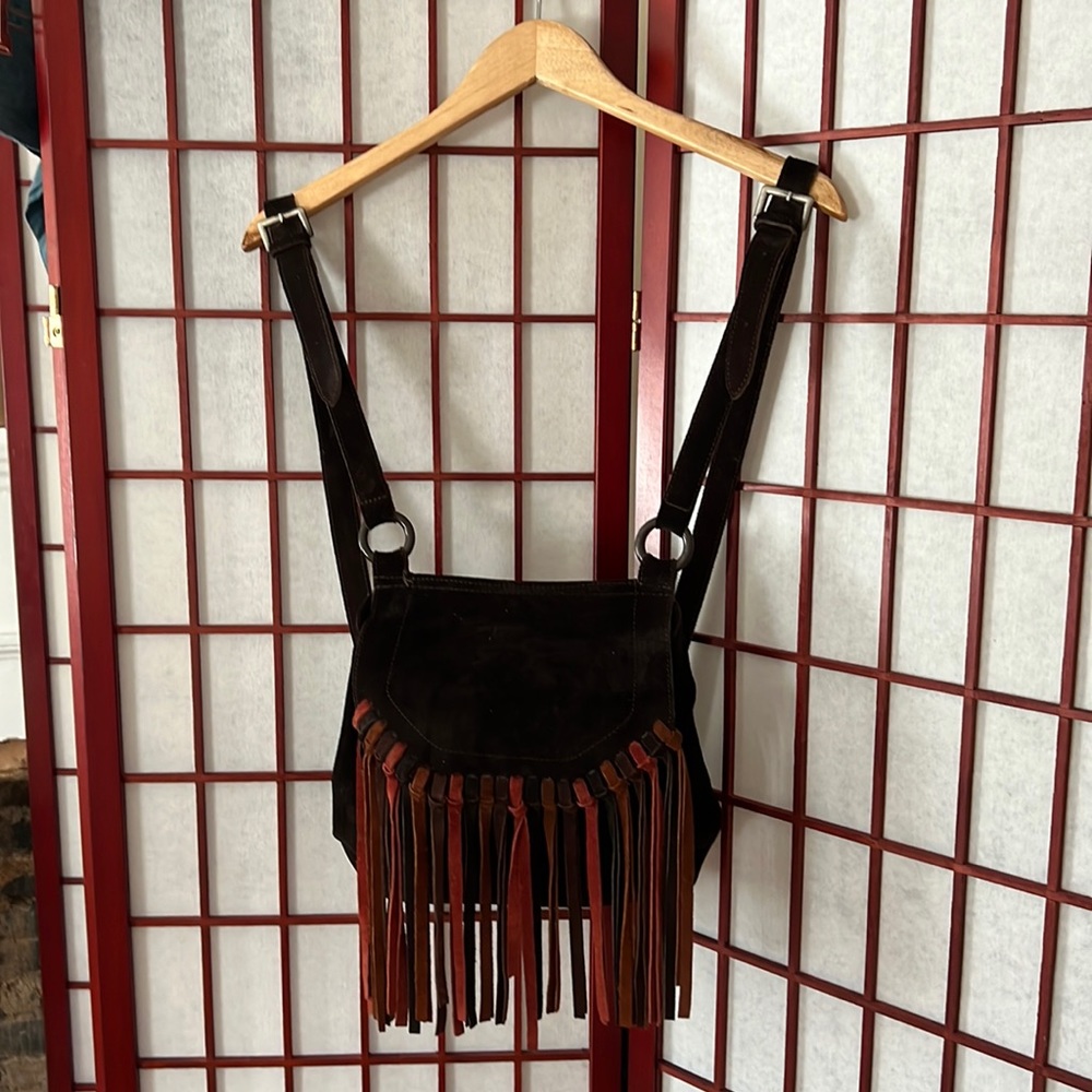 VINTAGE Missoni Suede Backpack